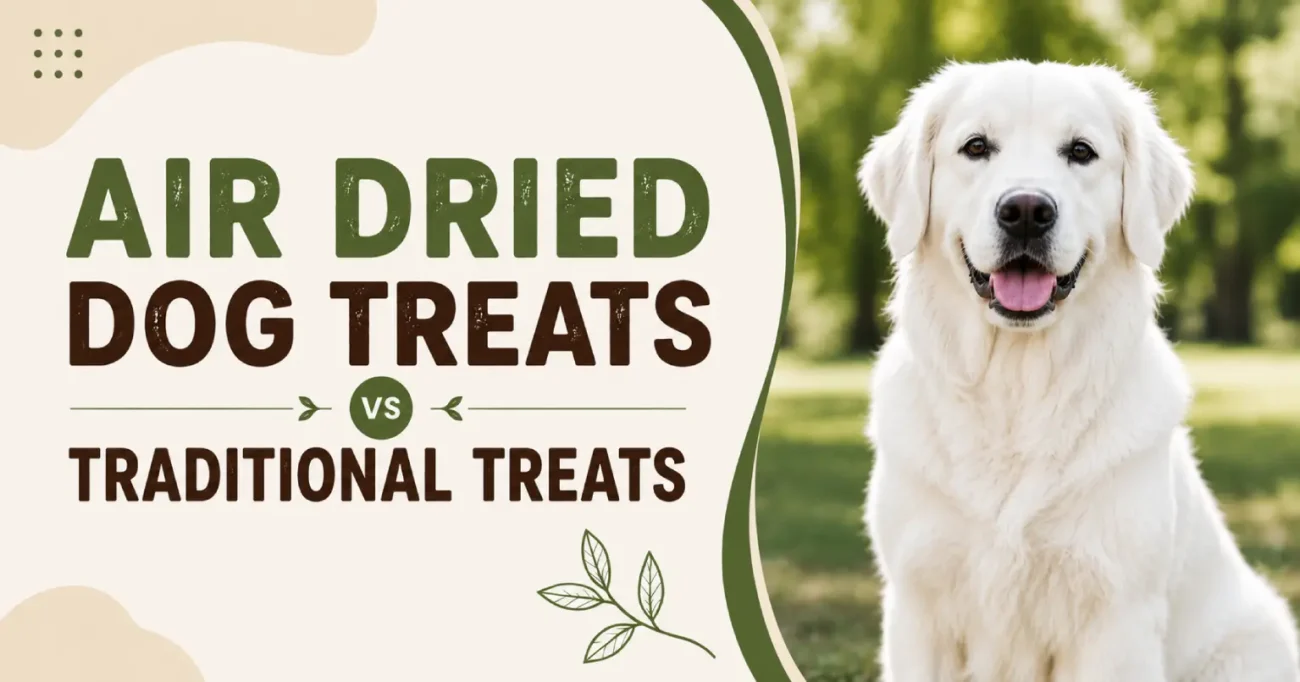Air Dried Dog Treats vs Traditional Treats