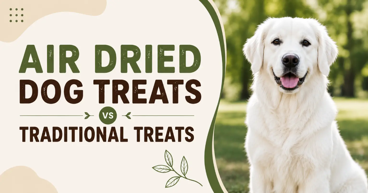 Air Dried Dog Treats vs Traditional Treats